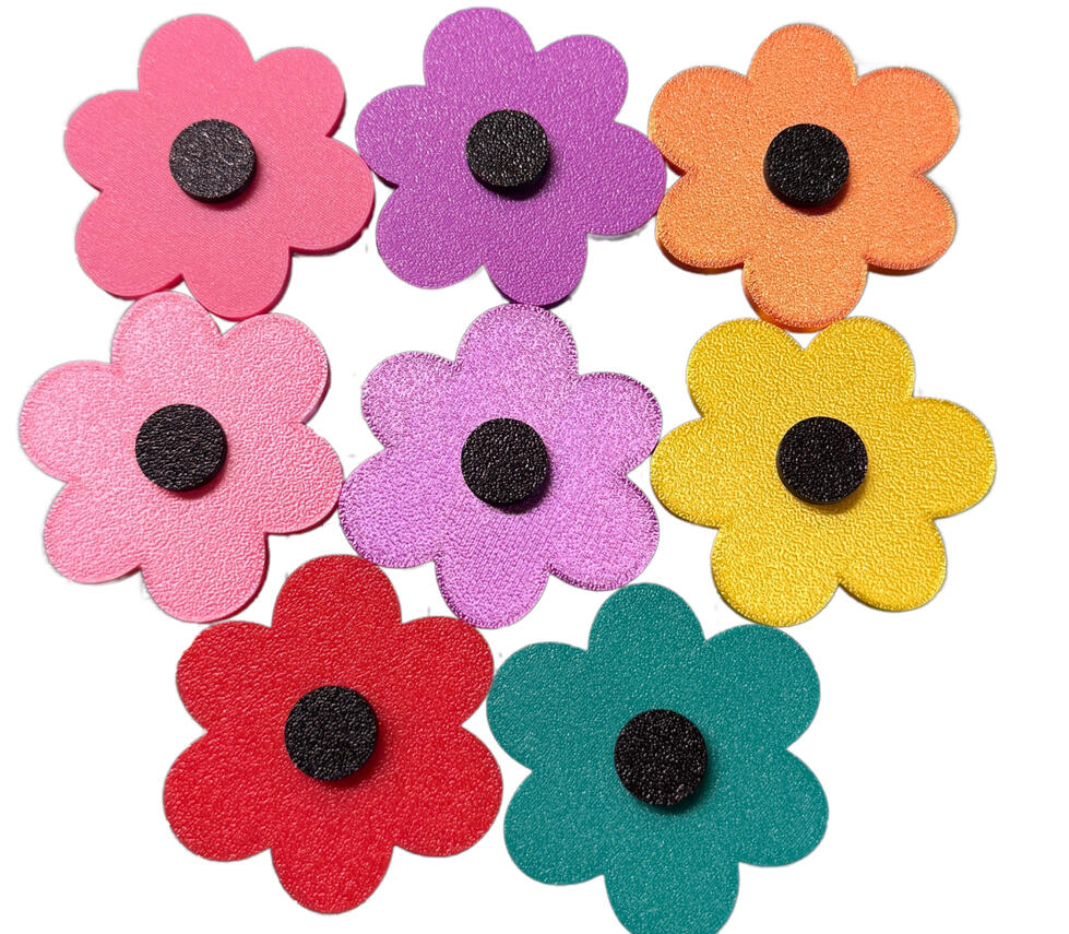 Flowers W/Black Center